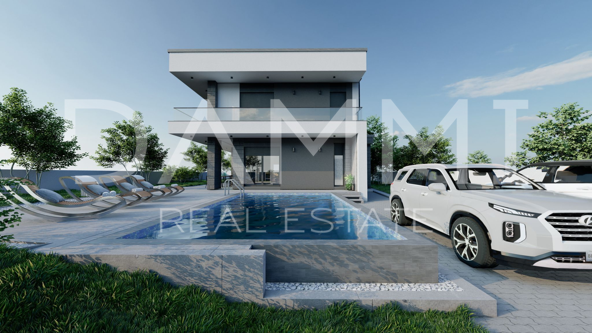 ISTRIEN, KANFANAR - Modernes Haus mit Meerblick